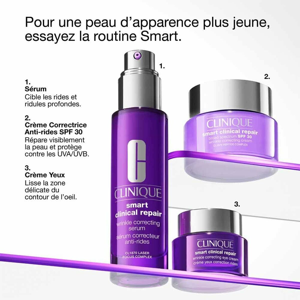 Anti - Rimpelcrème Clinique Smart Clinical Spf 30 50 ml - Schoonheid, Huidverzorging - Clinique