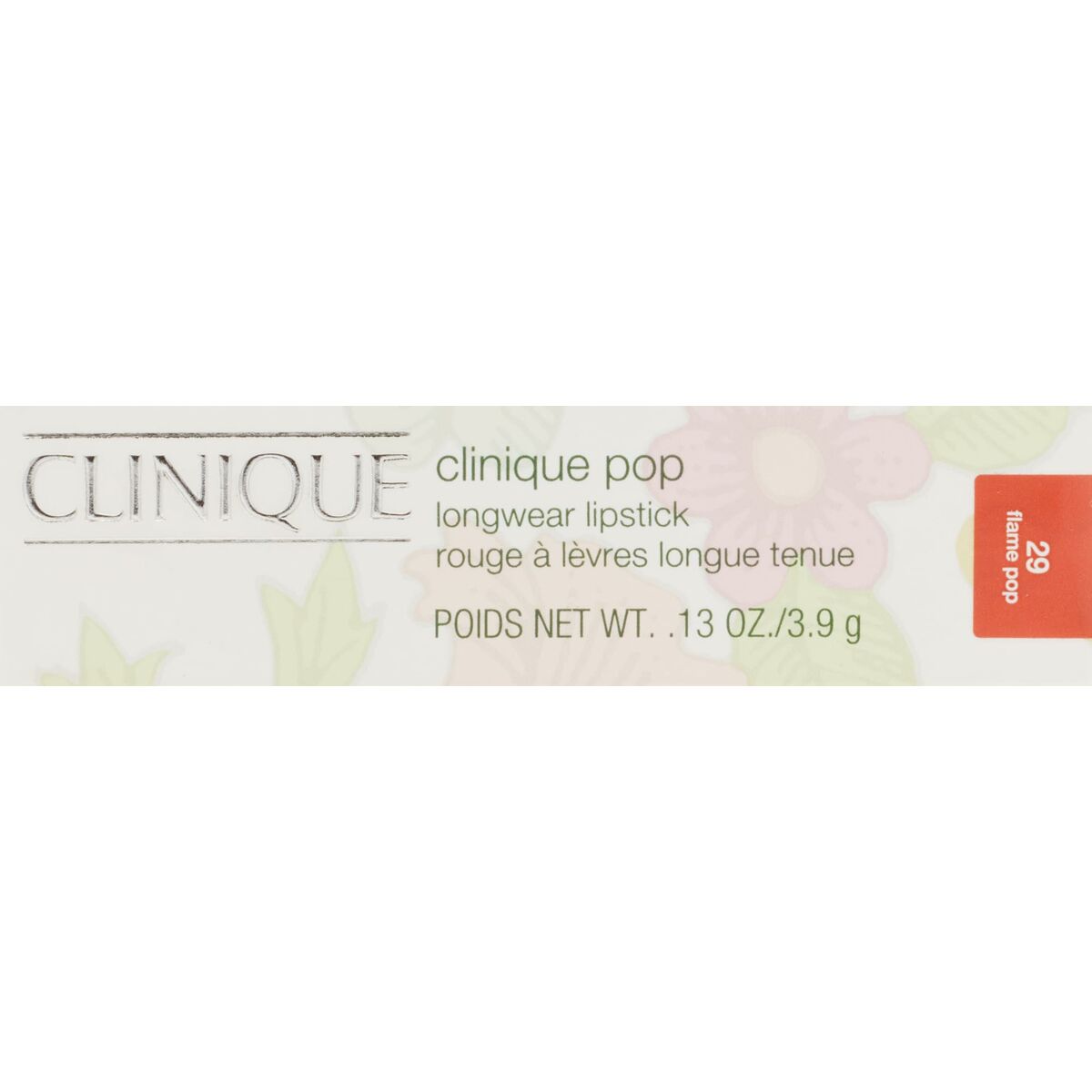 Lippenstift Clinique POP LONGWEAR Oranje Flame Pop 3,9 g - Schoonheid, Make - up - Clinique