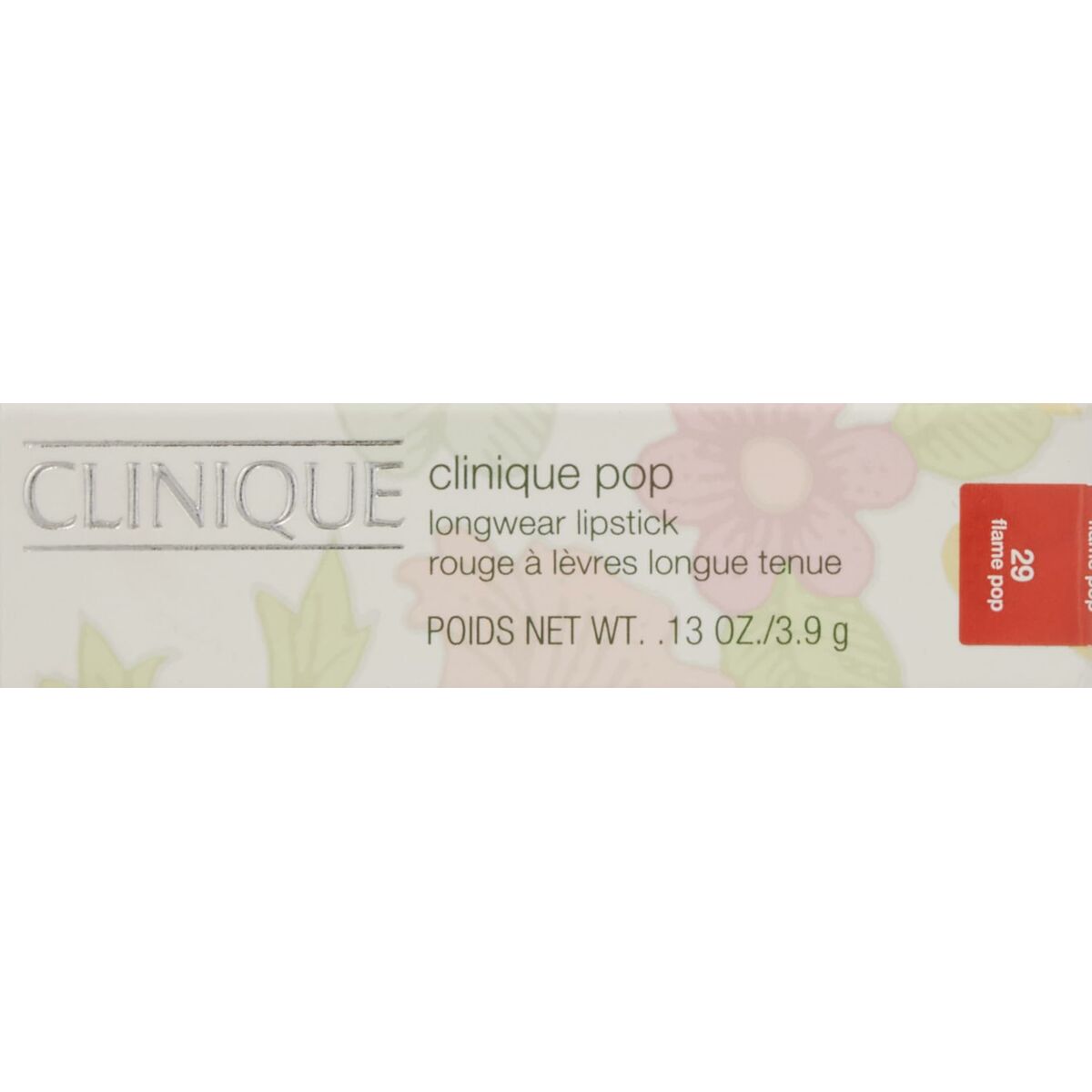 Lippenstift Clinique POP LONGWEAR Oranje Flame Pop 3,9 g - Schoonheid, Make - up - Clinique