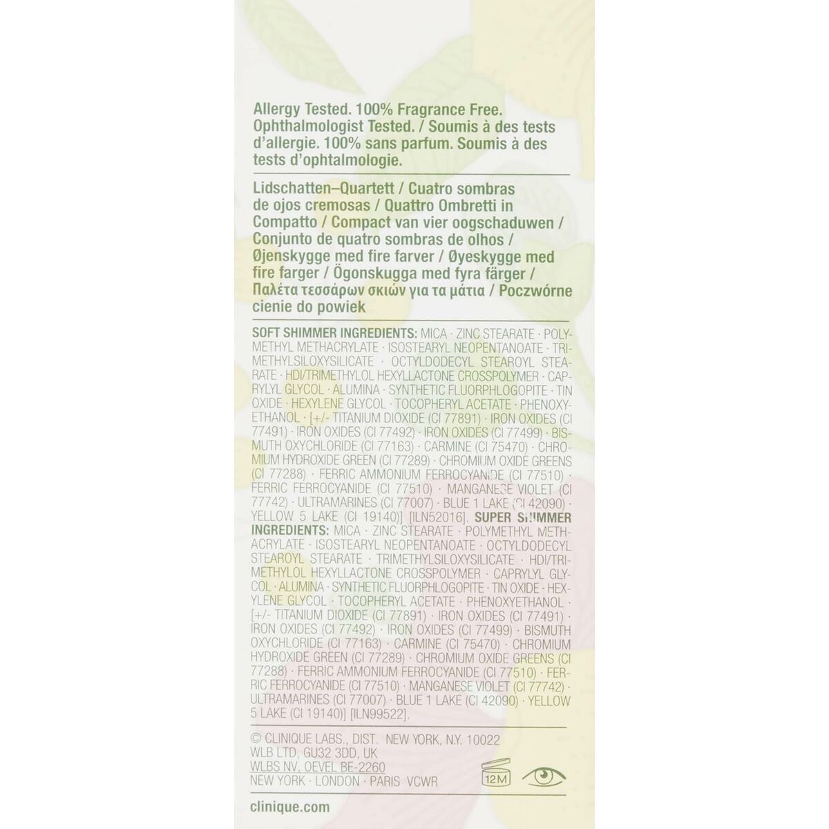 Make-up Set Clinique ALL ABOUT SHADOW