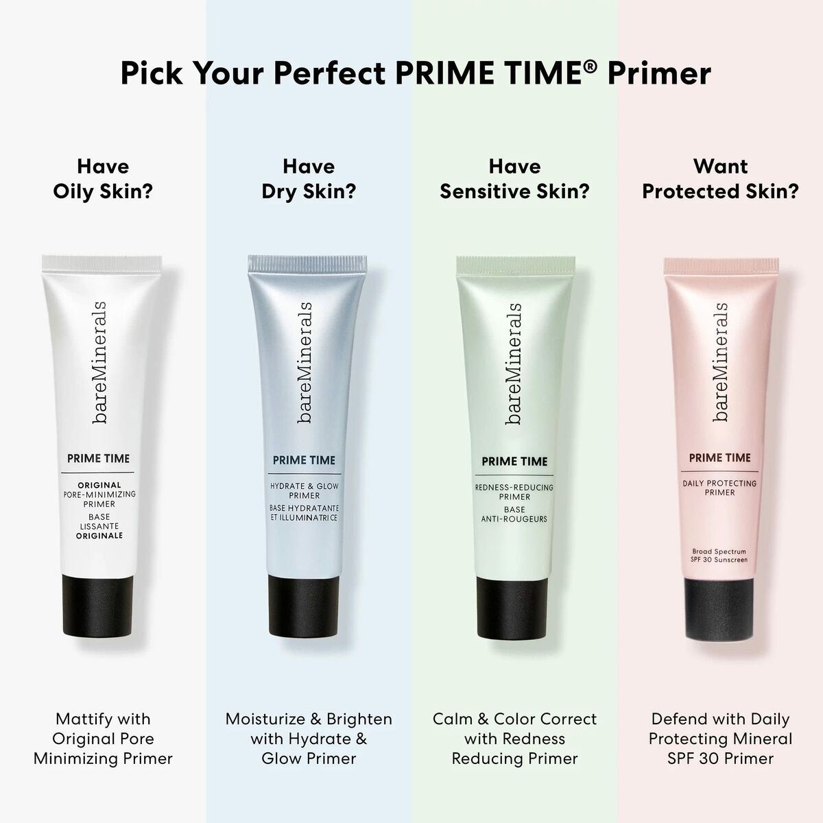Vloeibare Foundation bareMinerals Prime Time 30 ml