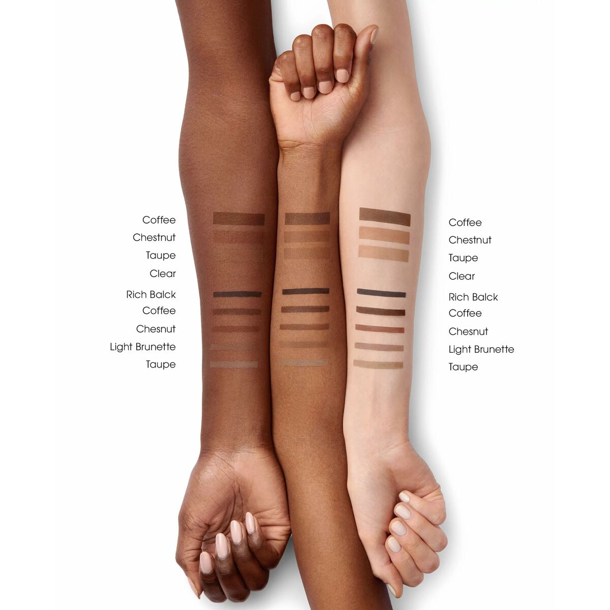 Wenkbrauw Make-up bareMinerals Strength Length Chesnut 5 ml