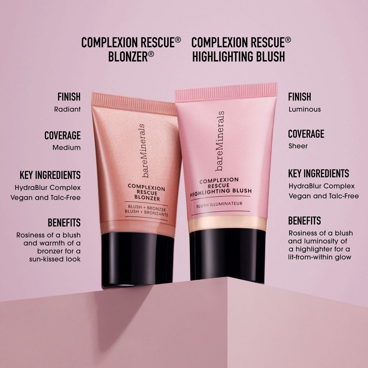 Set bareMinerals COMPLEXION RESCUE - Schoonheid, Make - up - bareMinerals