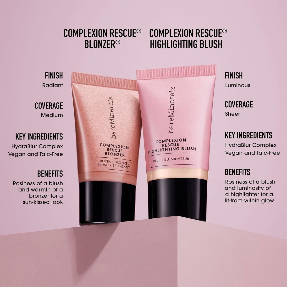 Set bareMinerals COMPLEXION RESCUE - Schoonheid, Make - up - bareMinerals