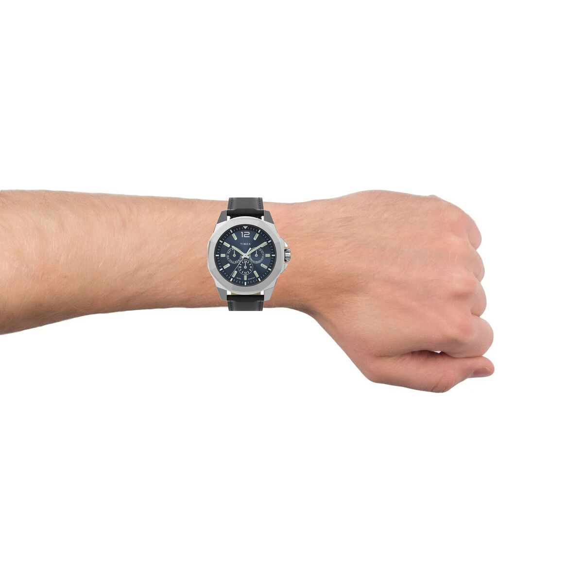 Horloge Heren Timex ESSEX AVENUE Zwart (Ø 44 mm) - Klokken, Heren - Timex