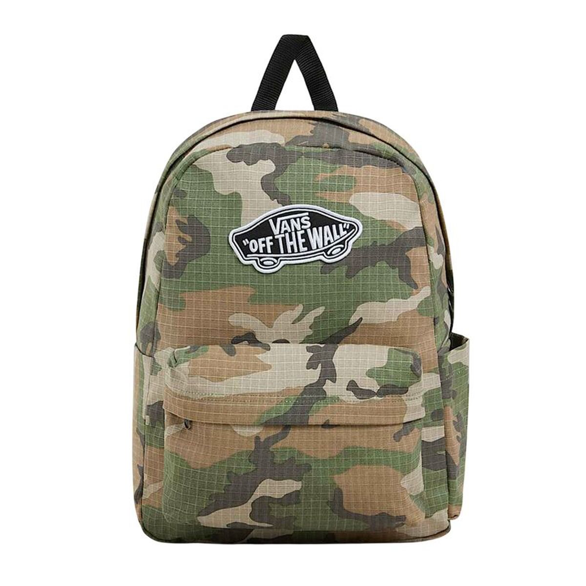 Casual Rugtas Vans Old Skool Classic Vint Age Camo Kaki - Bagage, Rugzakken - Vans