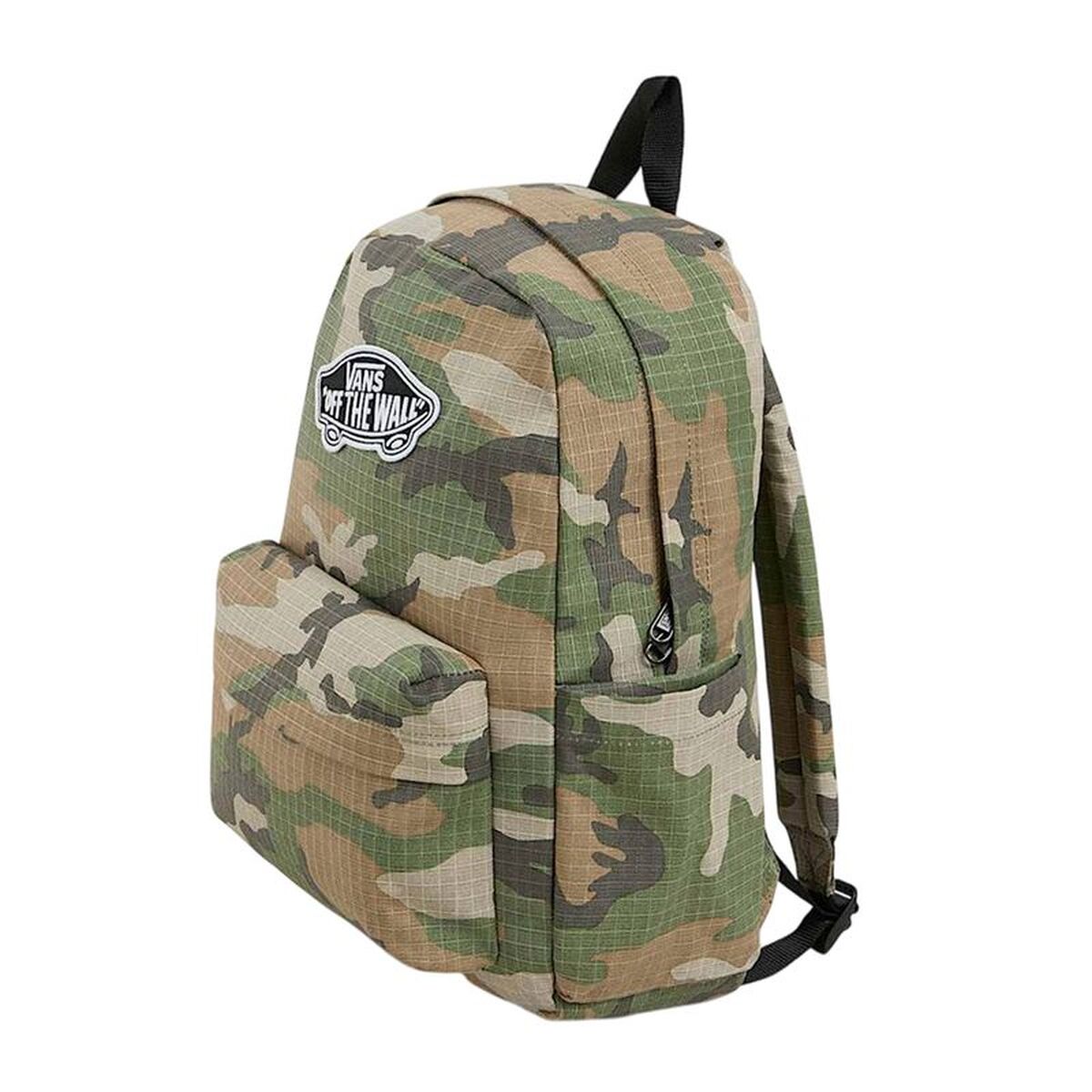 Casual Rugtas Vans Old Skool Classic Vint Age Camo Kaki - Bagage, Rugzakken - Vans