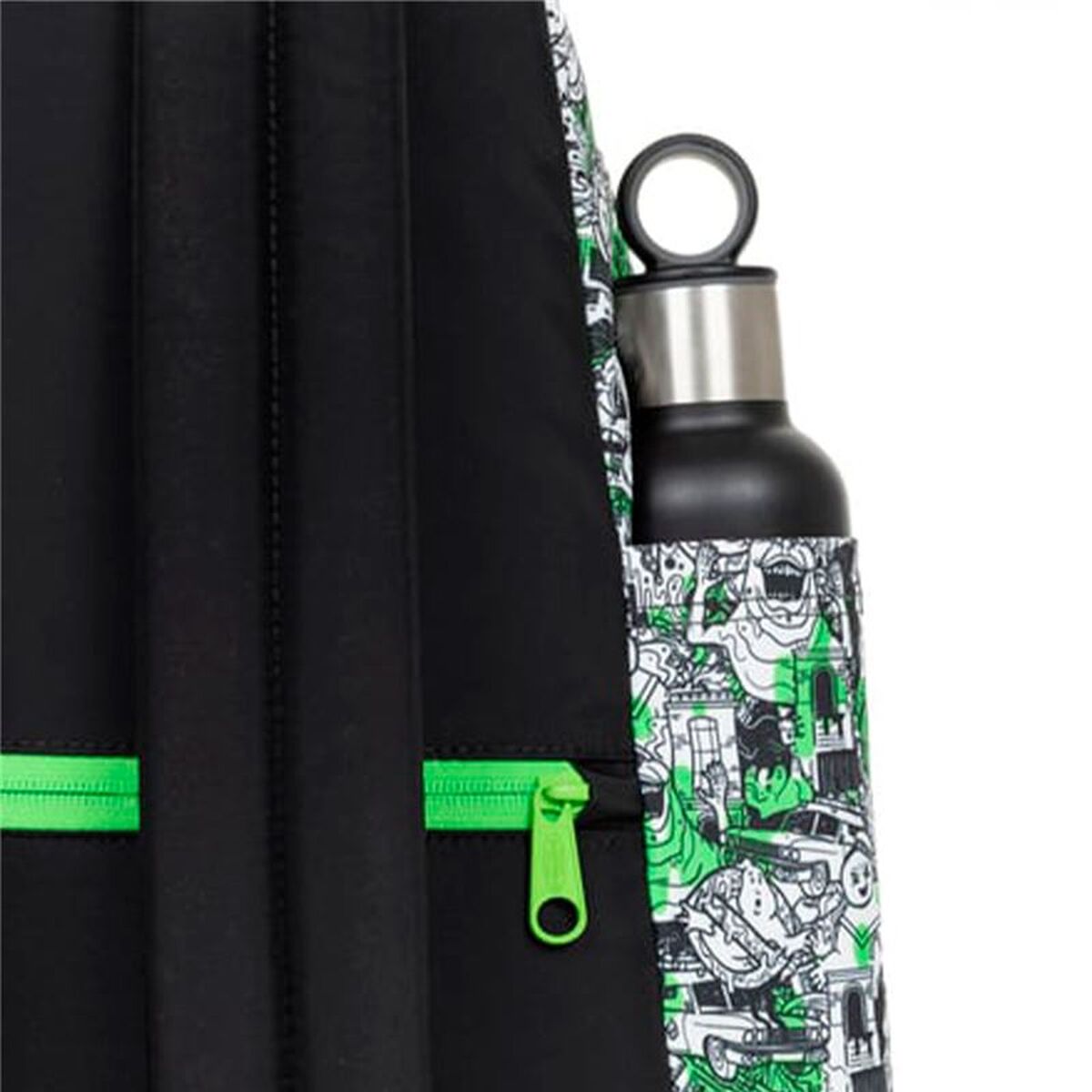 Casual Rugtas Eastpak Day Pak'R Gb Doodle Groen Casual - Bagage, Rugzakken - Eastpak