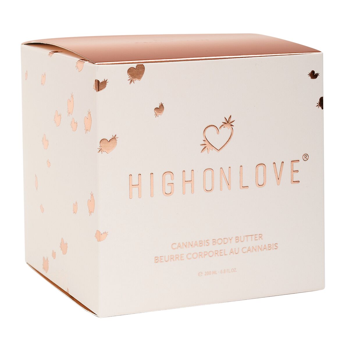 Lichaamscrème High on Love Cannabis 200 ml