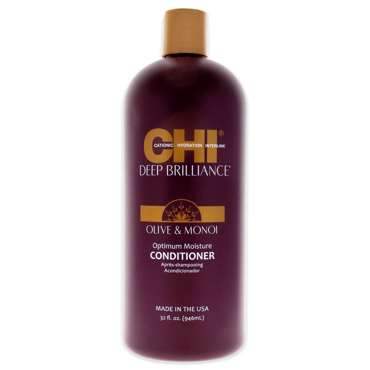 Conditioner Farouk Chi Deep Brilliance Olive & Monoi Optimum 946 ml - Schoonheid, Haarverzorging - Farouk
