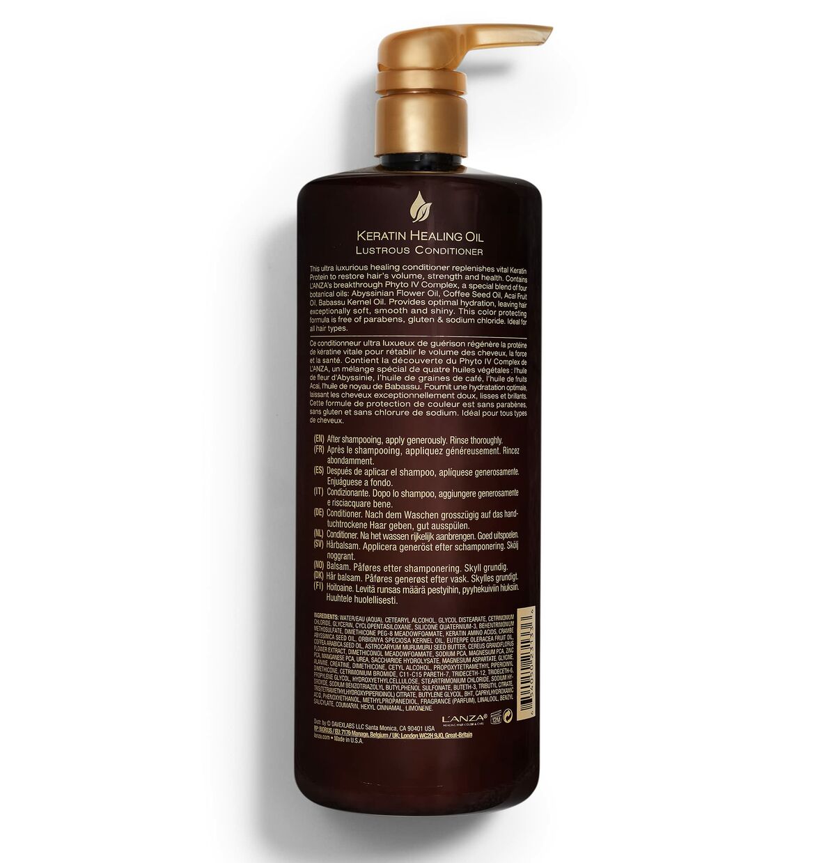 L'ANZA Keratin Healing Oil Haarolie - Professioneel 950 ml - Schoonheid, Haarverzorging - L'ANZA