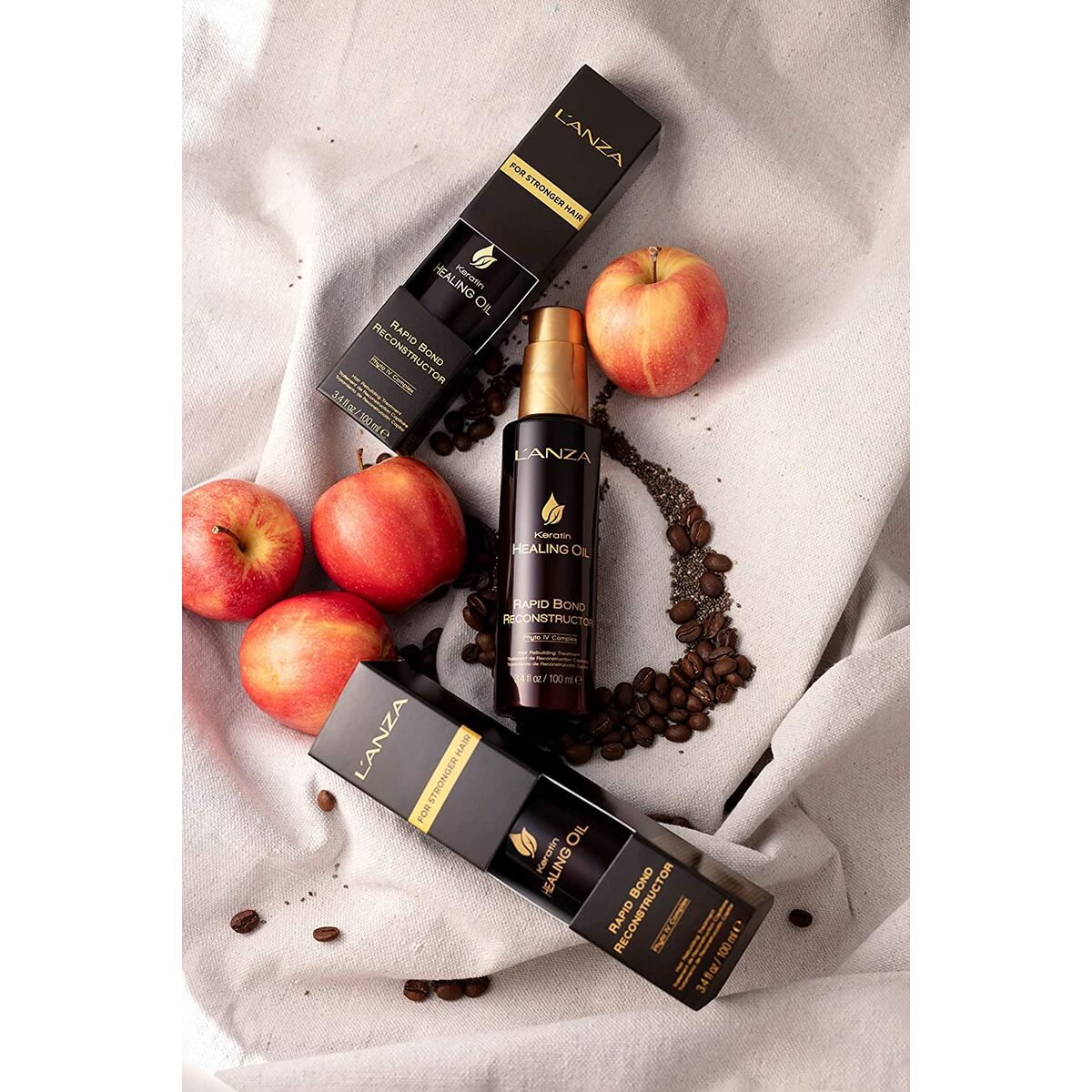 Styling Crème L'ANZA Keratin Healing Oil 100 ml - Schoonheid, Haarverzorging - L'ANZA