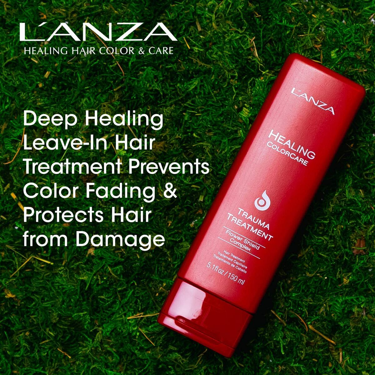 L'ANZA Trauma Treatment Color Protector Cream - Haarmasker 1 Liter - Schoonheid, Haarverzorging - L'ANZA