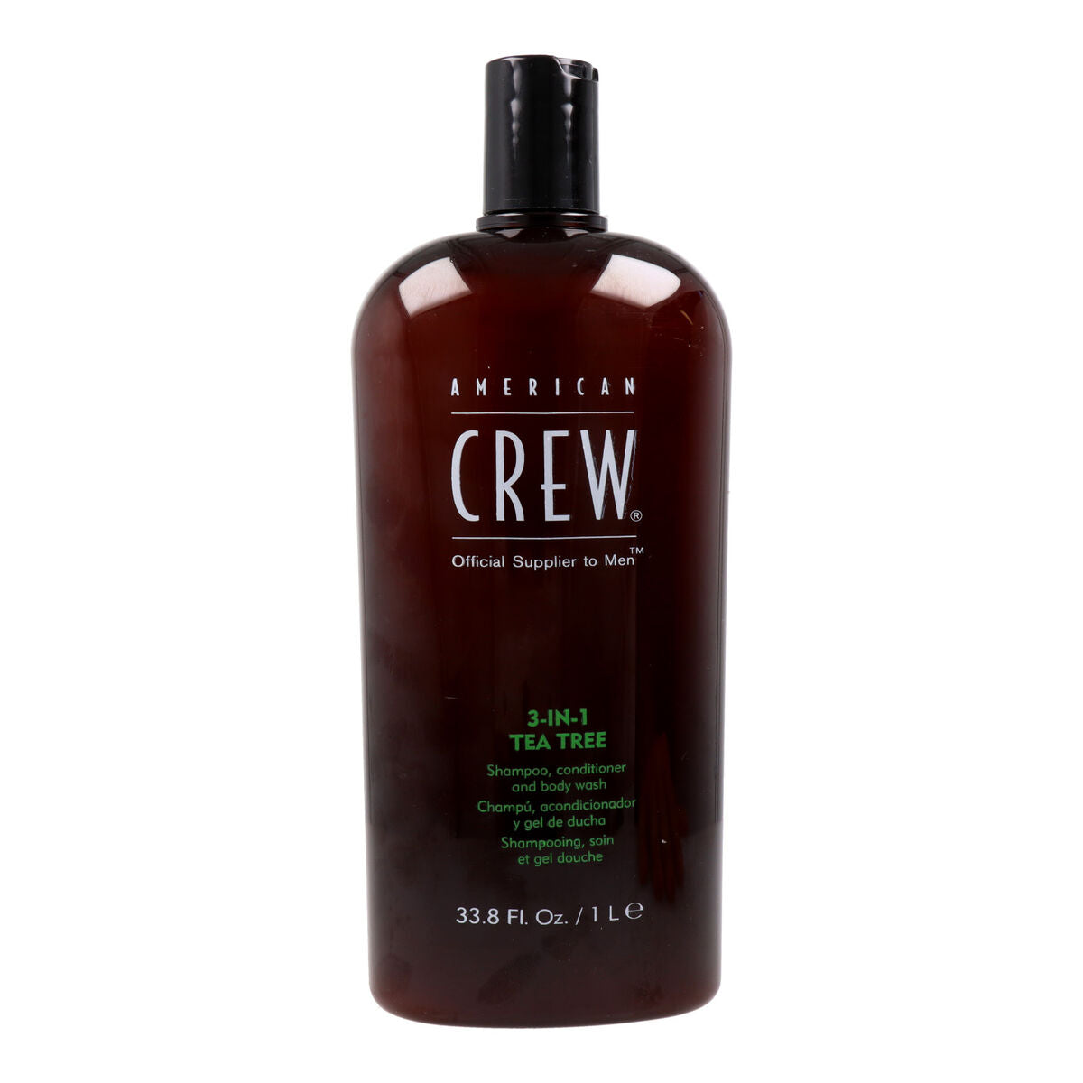3 - in - 1 Gel, Shampoo en Conditioner American Crew Tea Tree 1 L - Schoonheid, Haarverzorging - American Crew