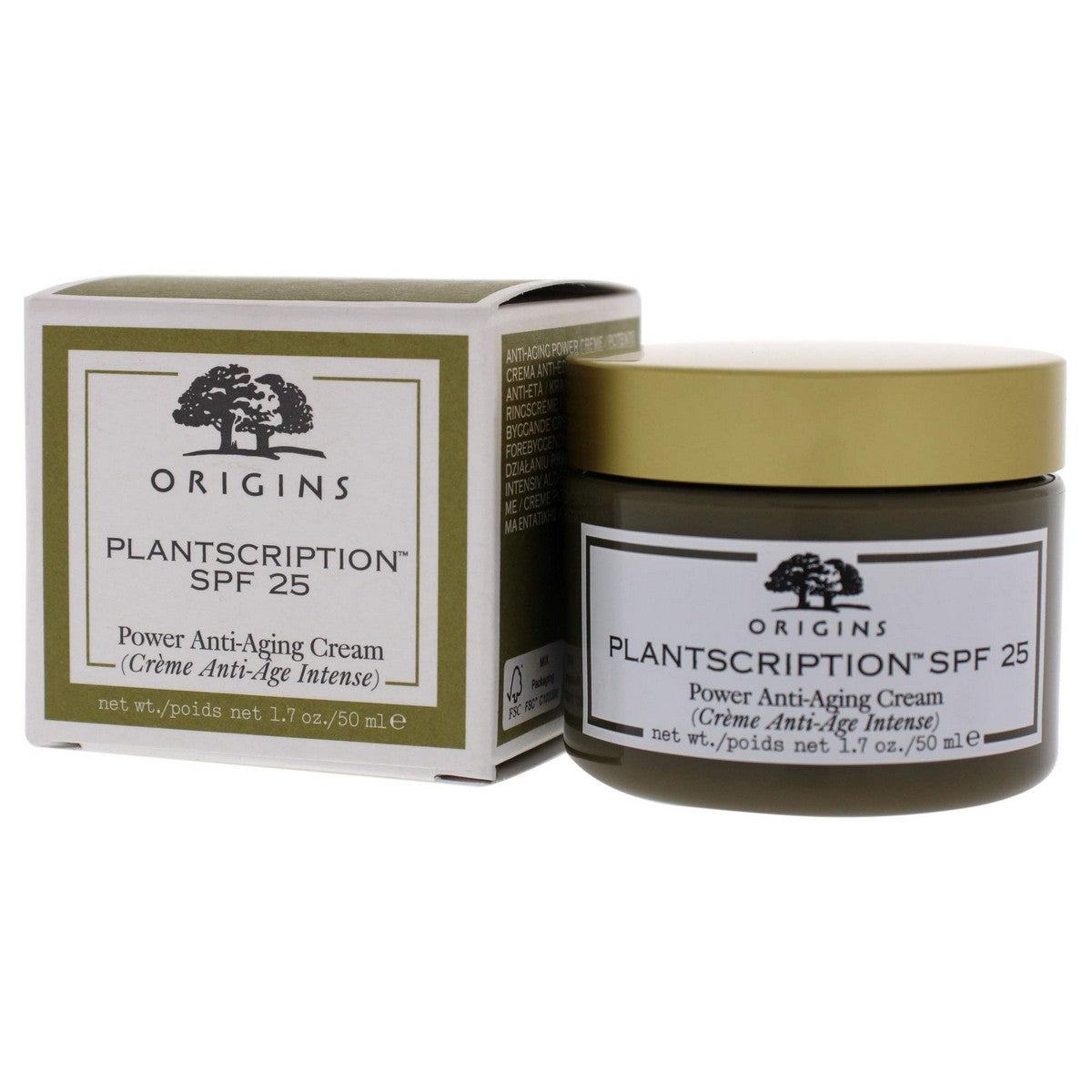 Origins Plantscription Anti - Veroudering Dagcrème SPF 25 - Droge & Combinatiehuid 50 ml - Schoonheid, Huidverzorging - Origins