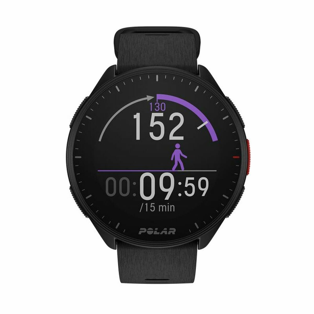 Smartwatch met Stappenteller Polar Zwart 1,2" Ø 45 mm - Elektronica - Polar