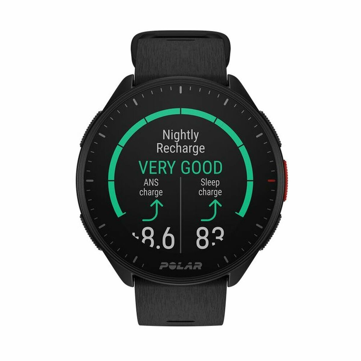 Smartwatch met Stappenteller Polar Zwart 1,2" Ø 45 mm - Elektronica - Polar