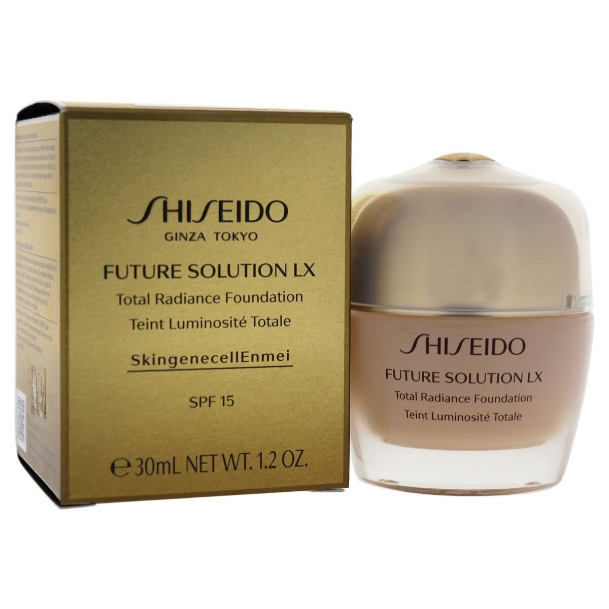 Crème Make - up Basis Shiseido 729238139336 3 - golden Spf 20 Spf 15 30 ml 30 L - Schoonheid, Make - up - Shiseido