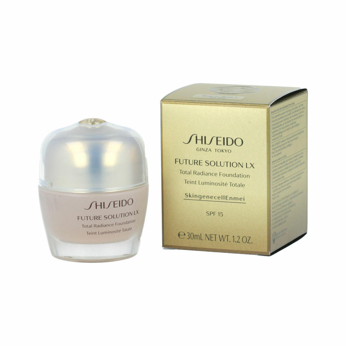 Crème Make-up Basis Shiseido Future Soultion LX Spf 20 Spf 15 30 L