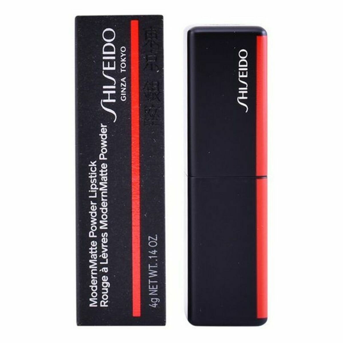 Lippenstift Shiseido Smu Modernmatte Powder Lipstick 509 Flame Rood Nº 509 4 g - Schoonheid, Make - up - Shiseido