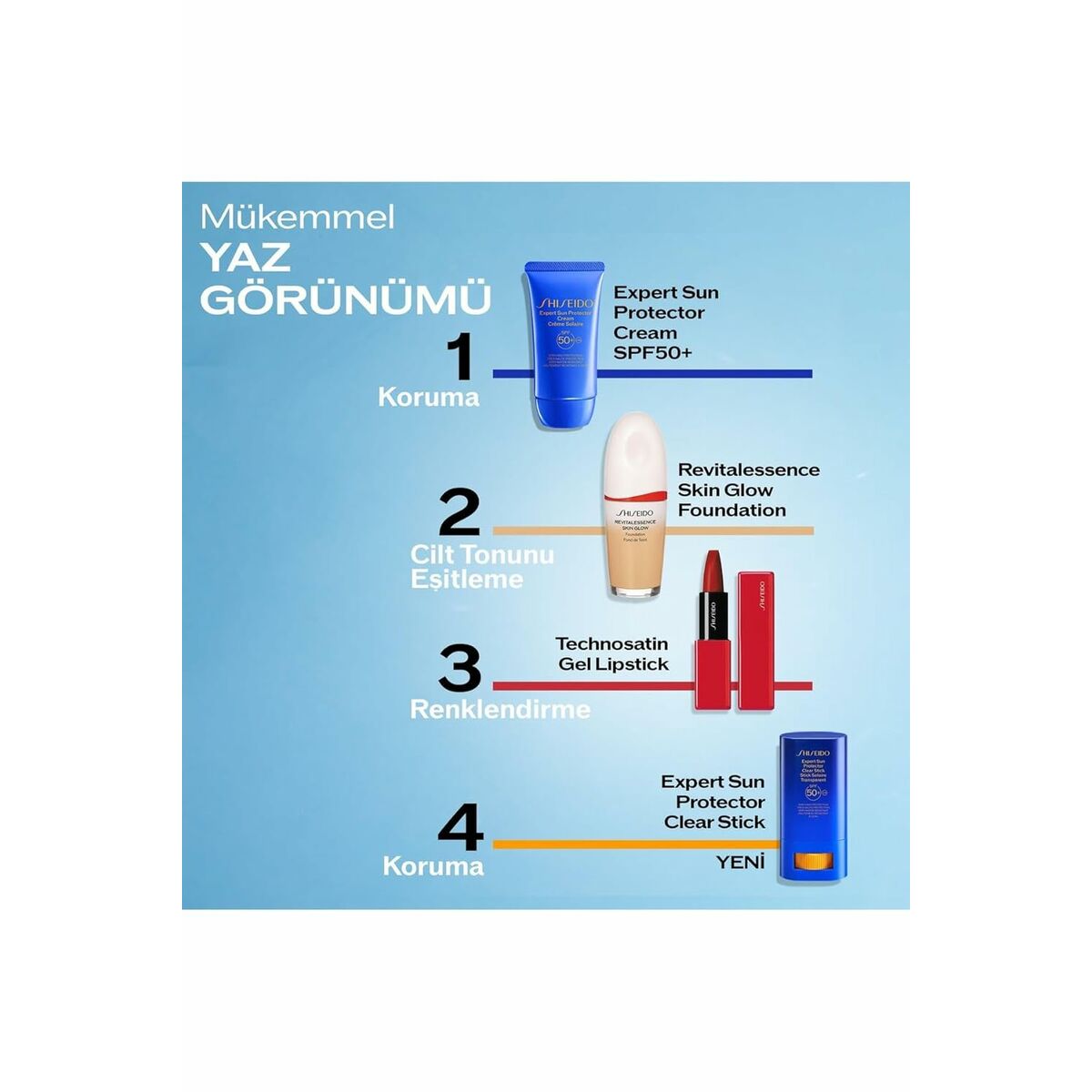 Zonnebrandcrème Shiseido SUN CARE SPORTS Spf 50+ 20 g