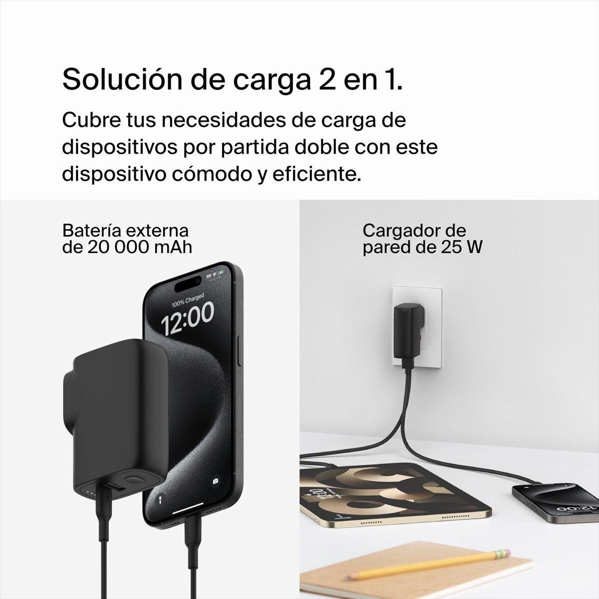 Kabel Lightning Belkin BPZ003BT1MBK - B6 - Elektronica, Mobiele communicatie en accessoires - Belkin
