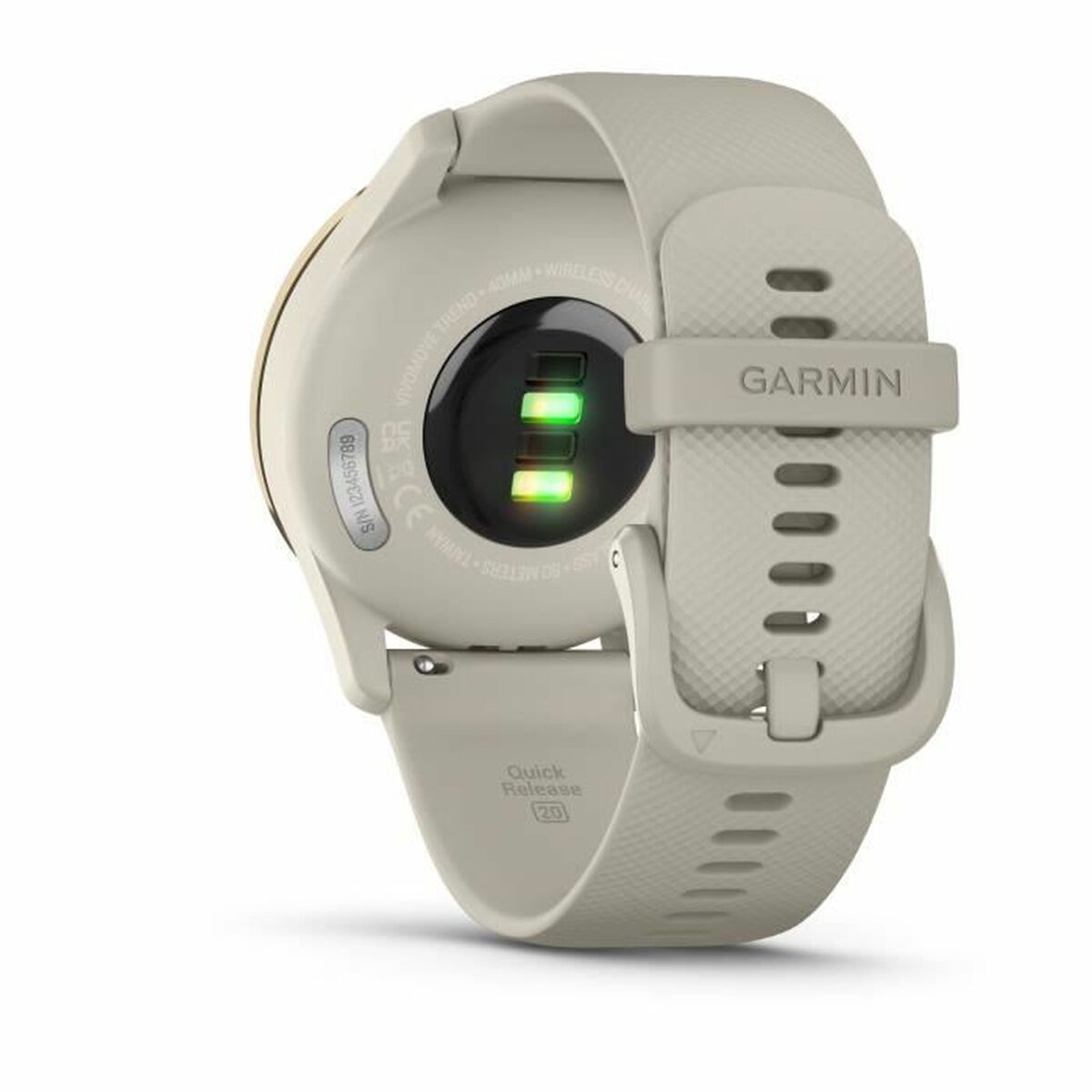 Activiteit armband GARMIN vivomove Trend Grijs Gouden
