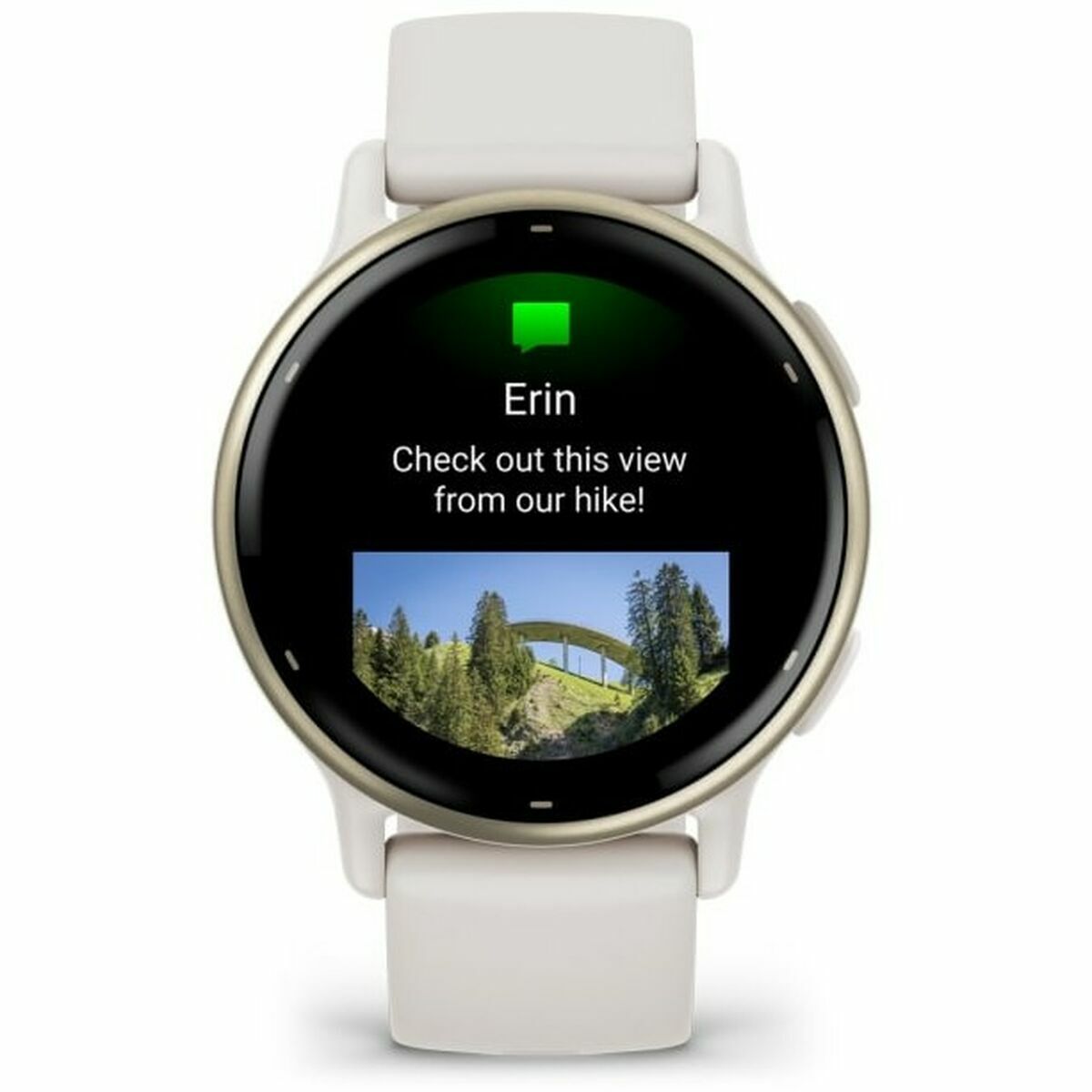 Horloge Heren GARMIN Wit