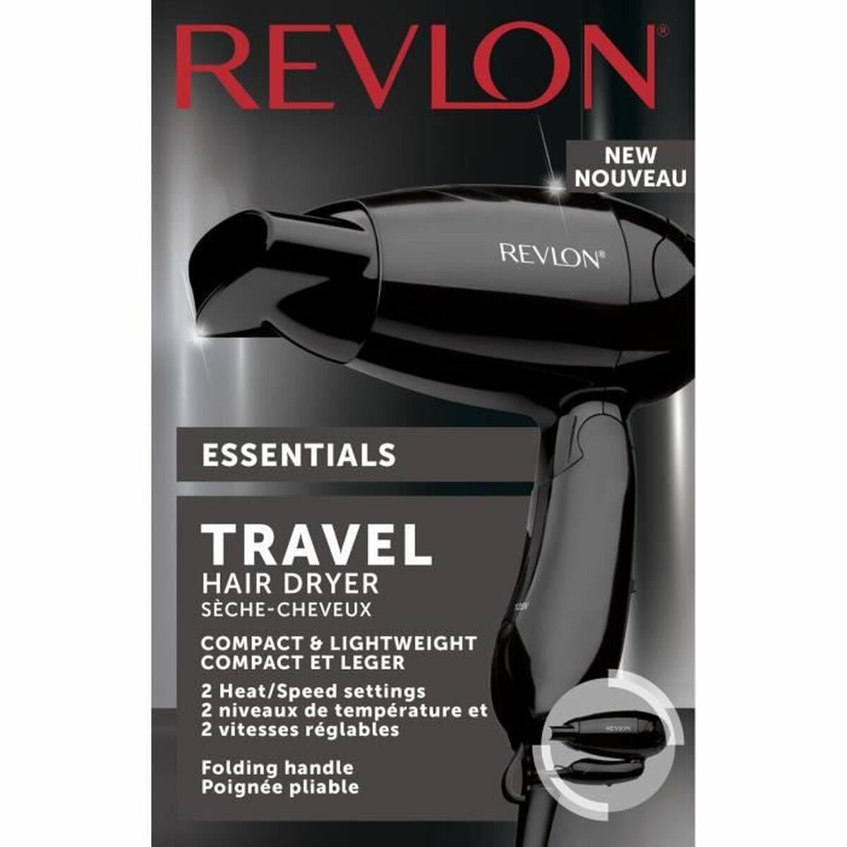 Föhn Revlon RVDR5305E 1200W Zwart 1200 W - Schoonheid, Haarverzorging - Revlon