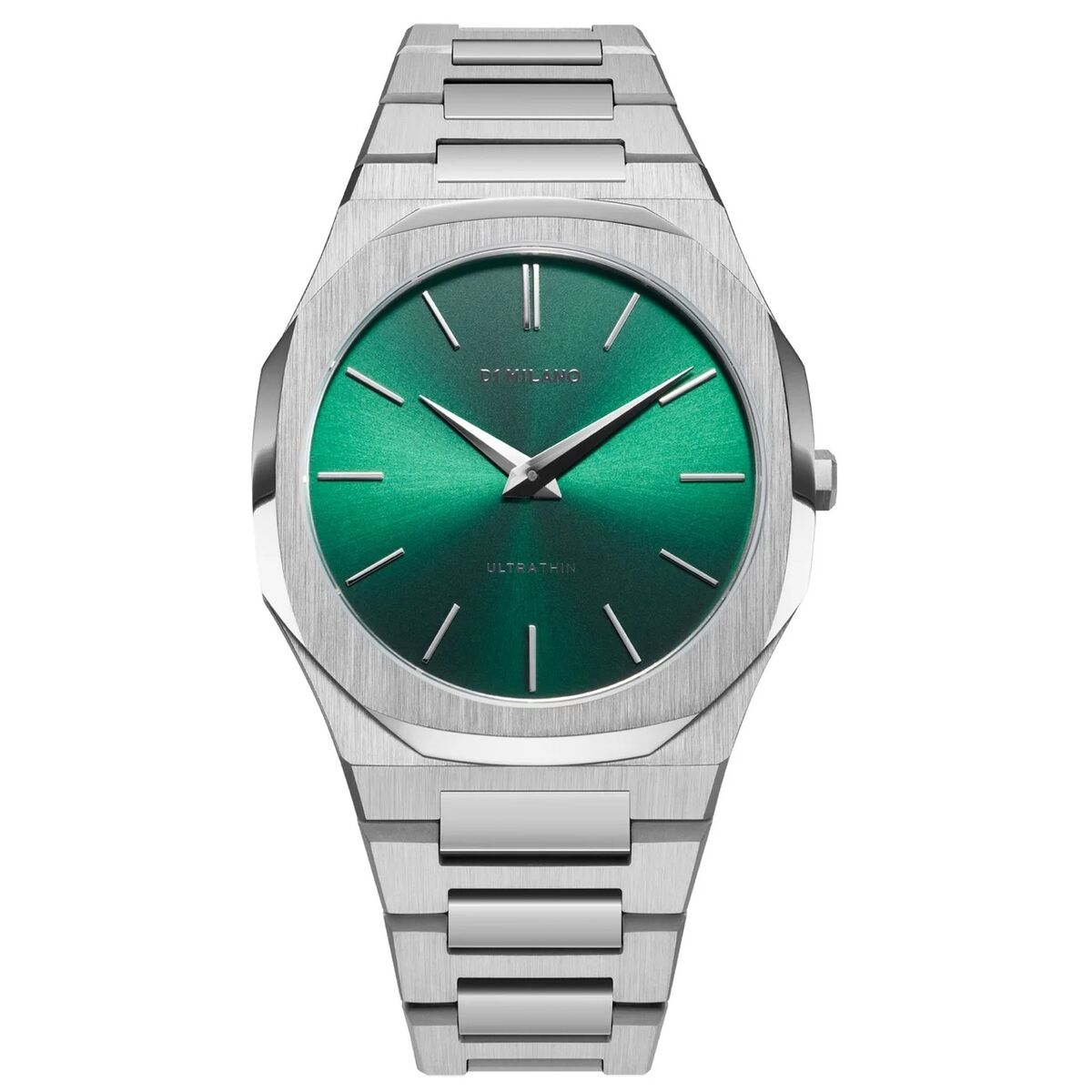Horloge Heren D1 Milano SCARABEO Groen Zilverkleurig (Ø 40 mm)