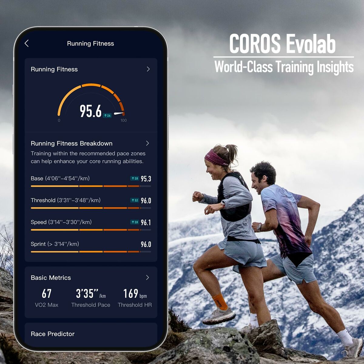 Smartwatch Coros WAPX2 - PNK Zwart Roze 1,2" - Elektronica - Coros