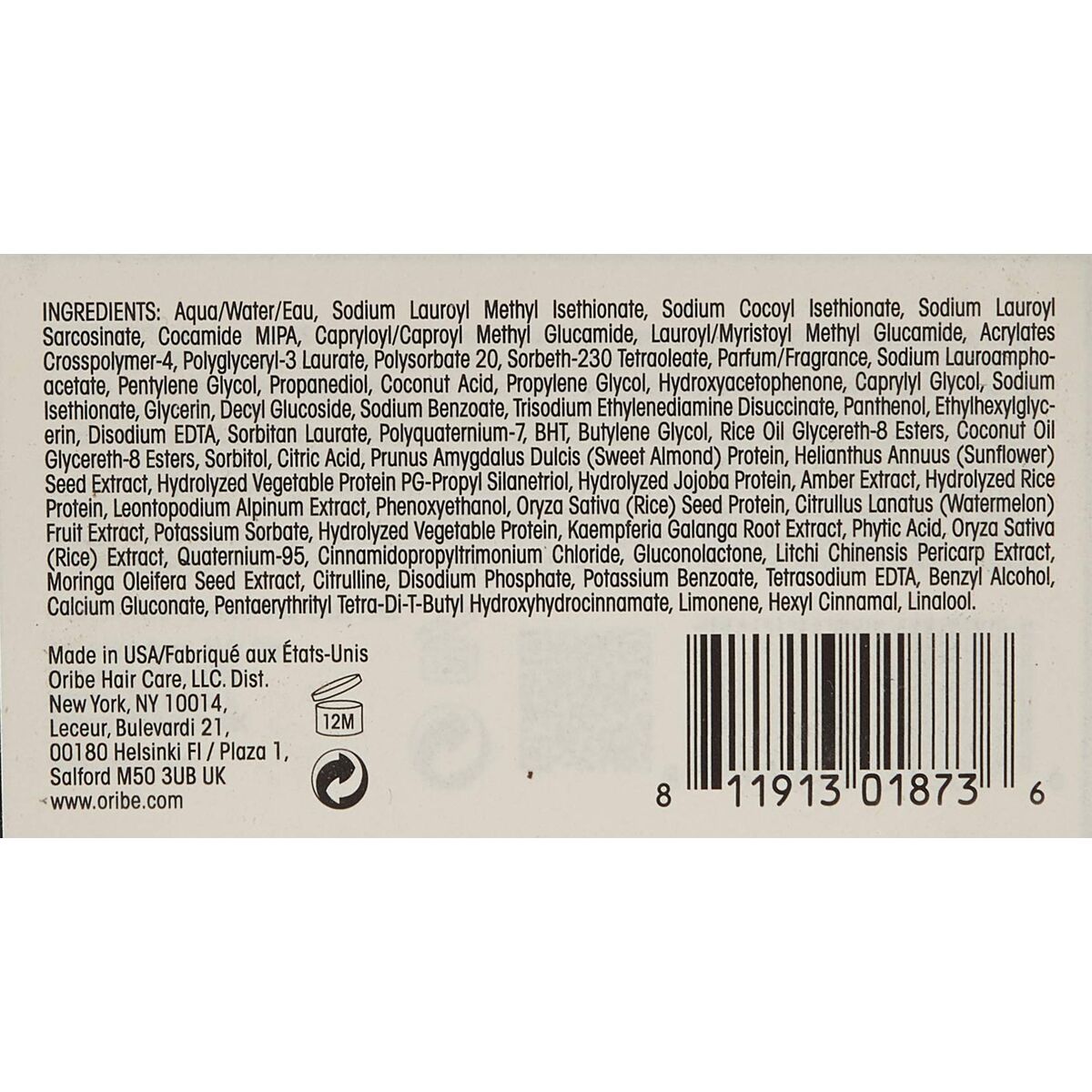 Shampoo Oribe 811913010006 250 ml