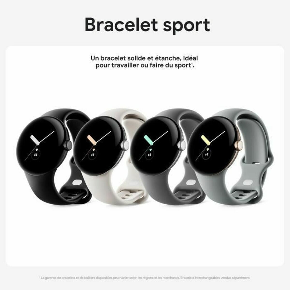 Smartwatch Google Pixel Watch Zwart 1,2" 1,6" - Elektronica - Google