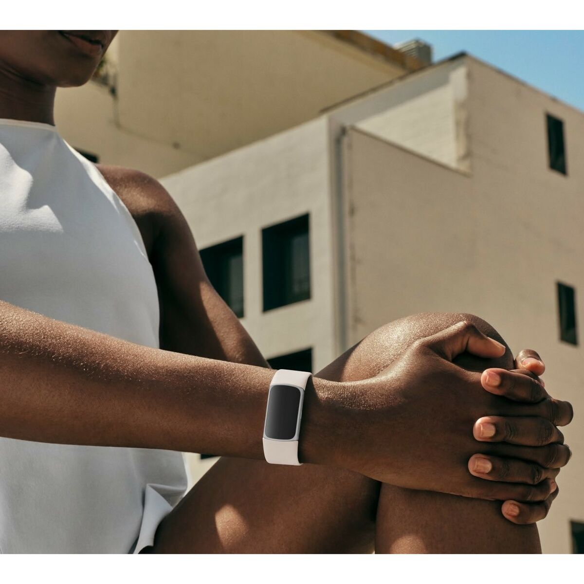 Horloge Heren Fitbit Charge 6 Wit - Klokken, Heren - Fitbit