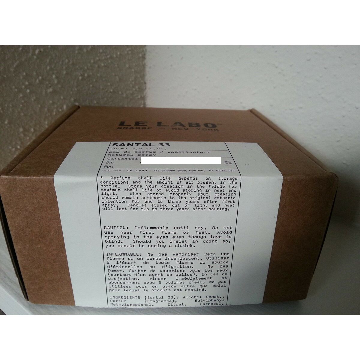 Uniseks Parfum Le Labo SANTAL 33 50 ml - Schoonheid, Parfums en geuren - Le Labo