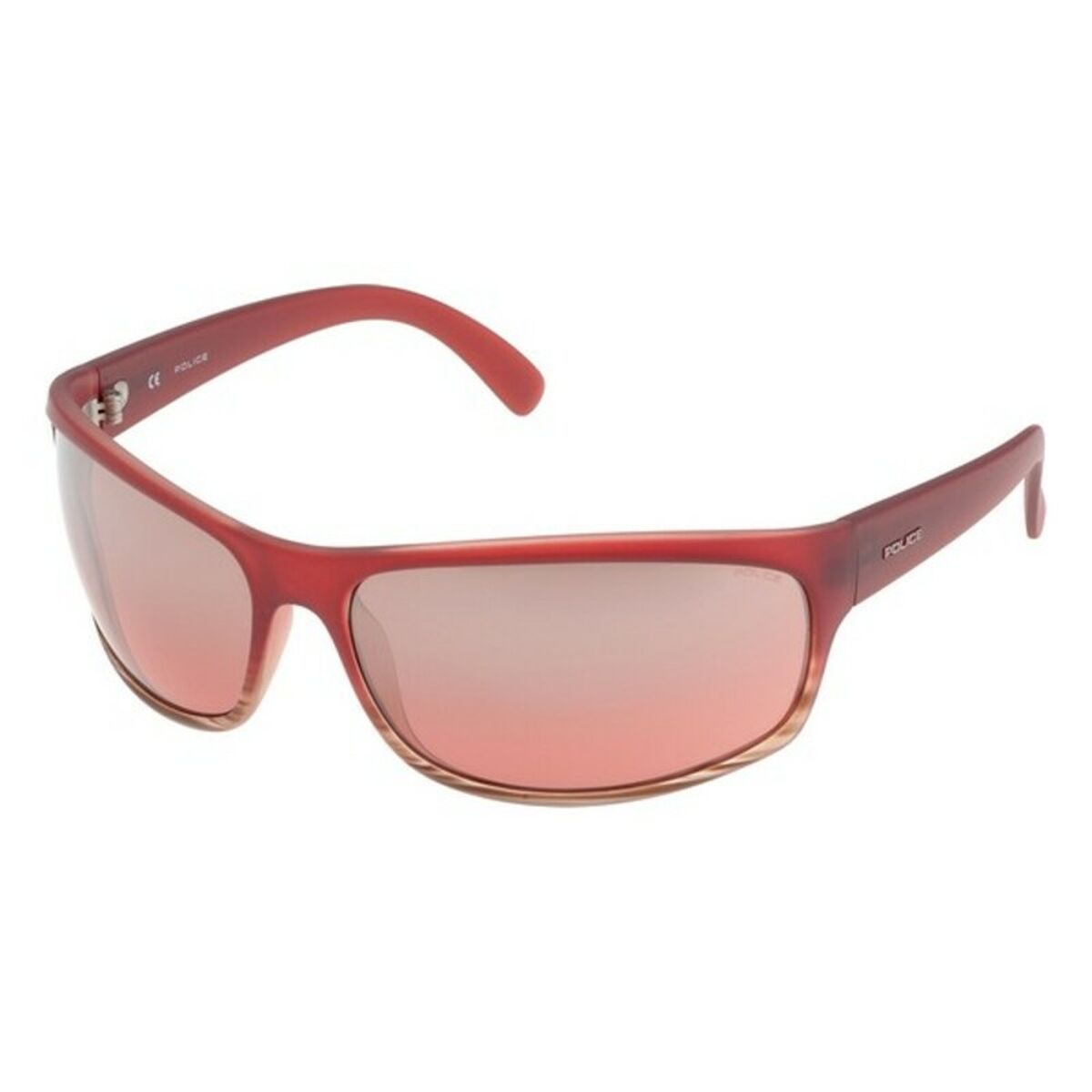 Zonnebril Uniseks Police S1863M71ACNX Rood ø 71 mm - Sieraden, Unisex voor volwassene - Police