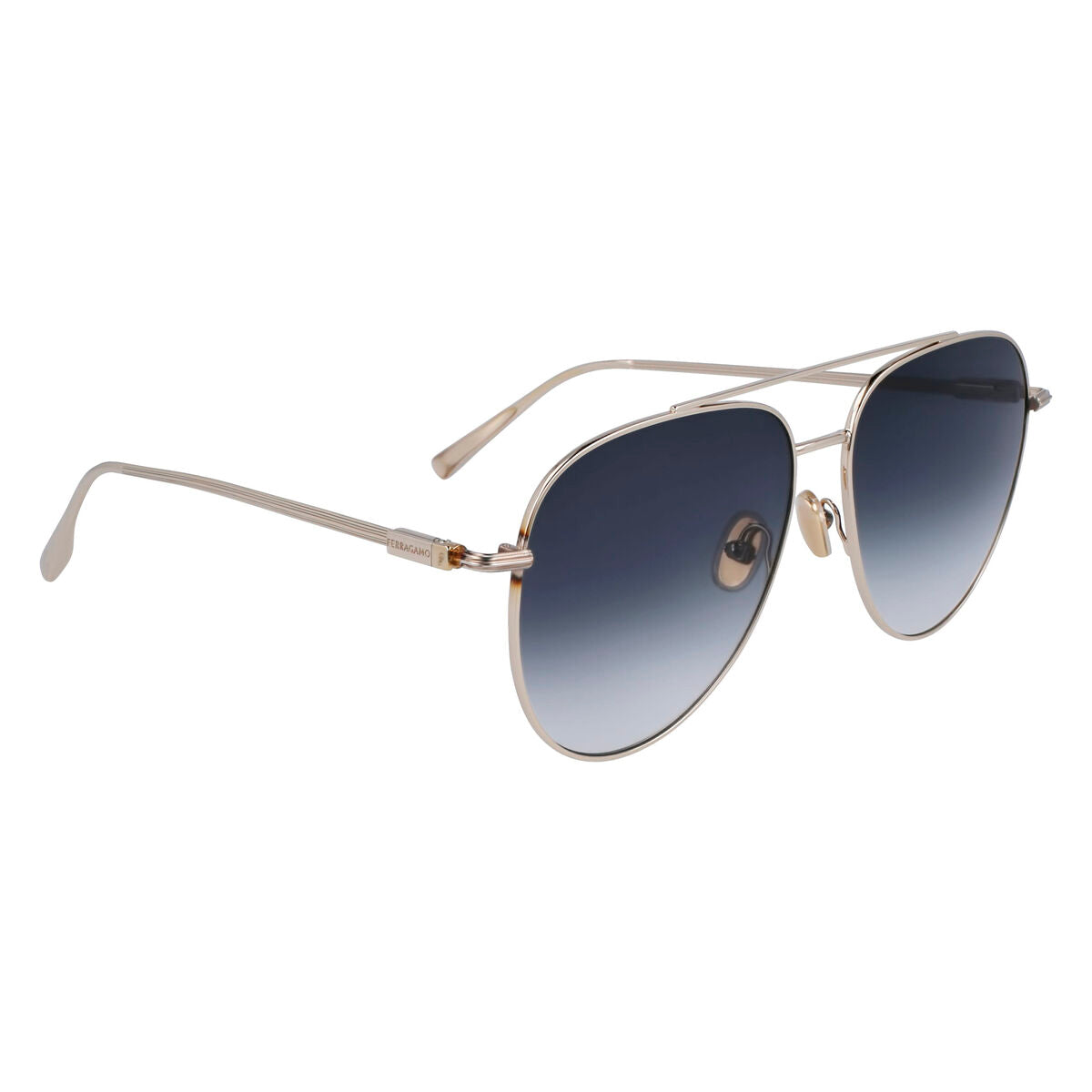 Zonnebril Heren Salvatore Ferragamo SF308S - 715 Gouden Ø 61 mm - Sieraden, Heren - Salvatore Ferragamo