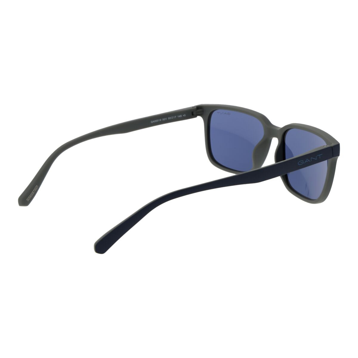 Gant GA00019 Heren Zonnebril - Blauw Rechthoekig UV400 Ø 55 mm - Sieraden, Heren - Gant