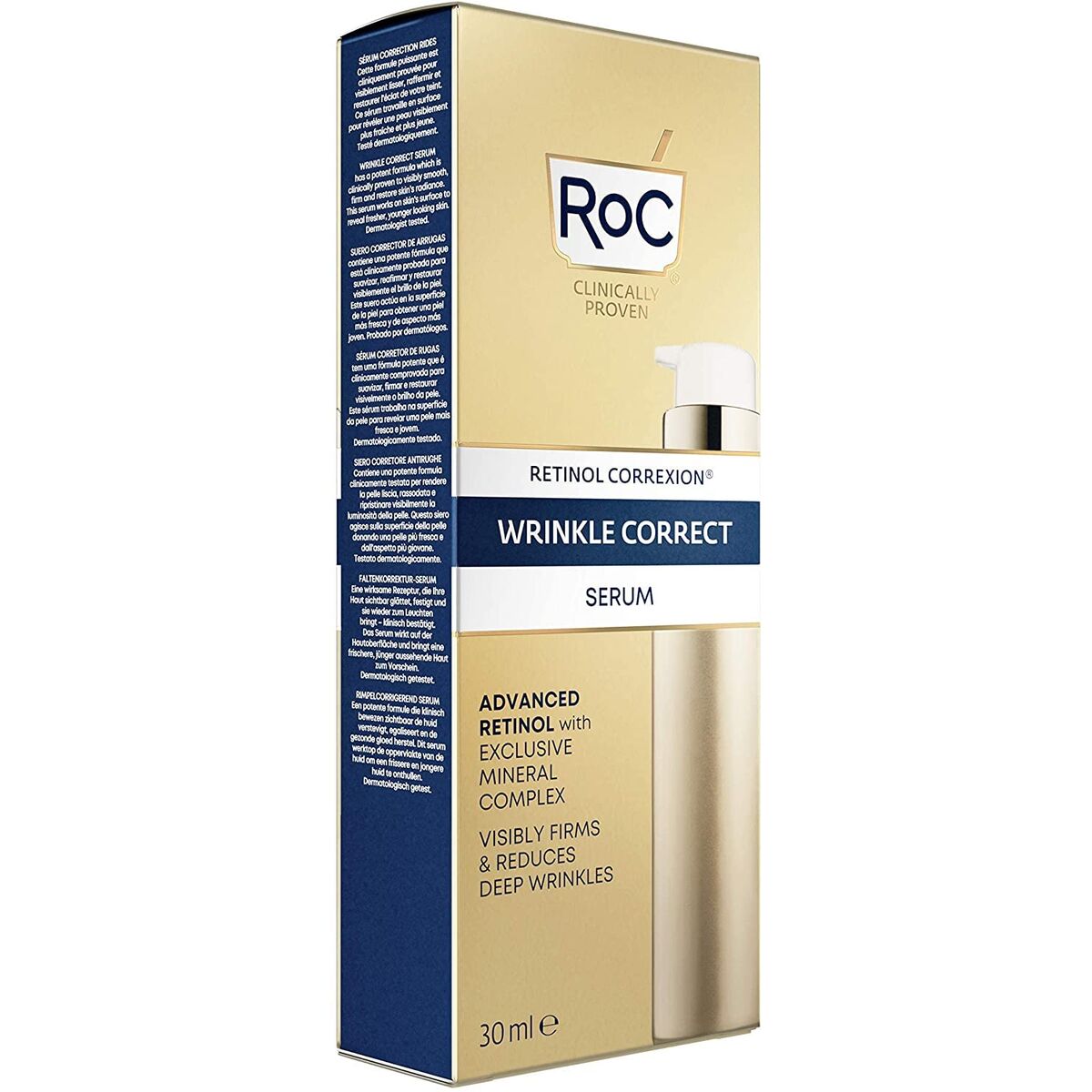 Gezichtsserum Roc Wrinkle Correct Advanced Retinol 30 ml Retinol - Schoonheid, Huidverzorging - Roc