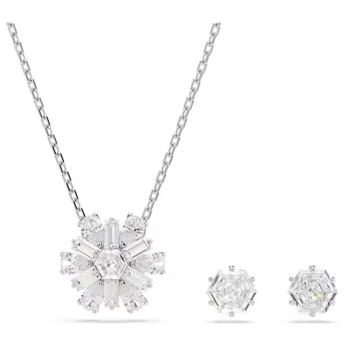 Ketting met bijpassende oorbellen voor vrouwen Swarovski 5691486