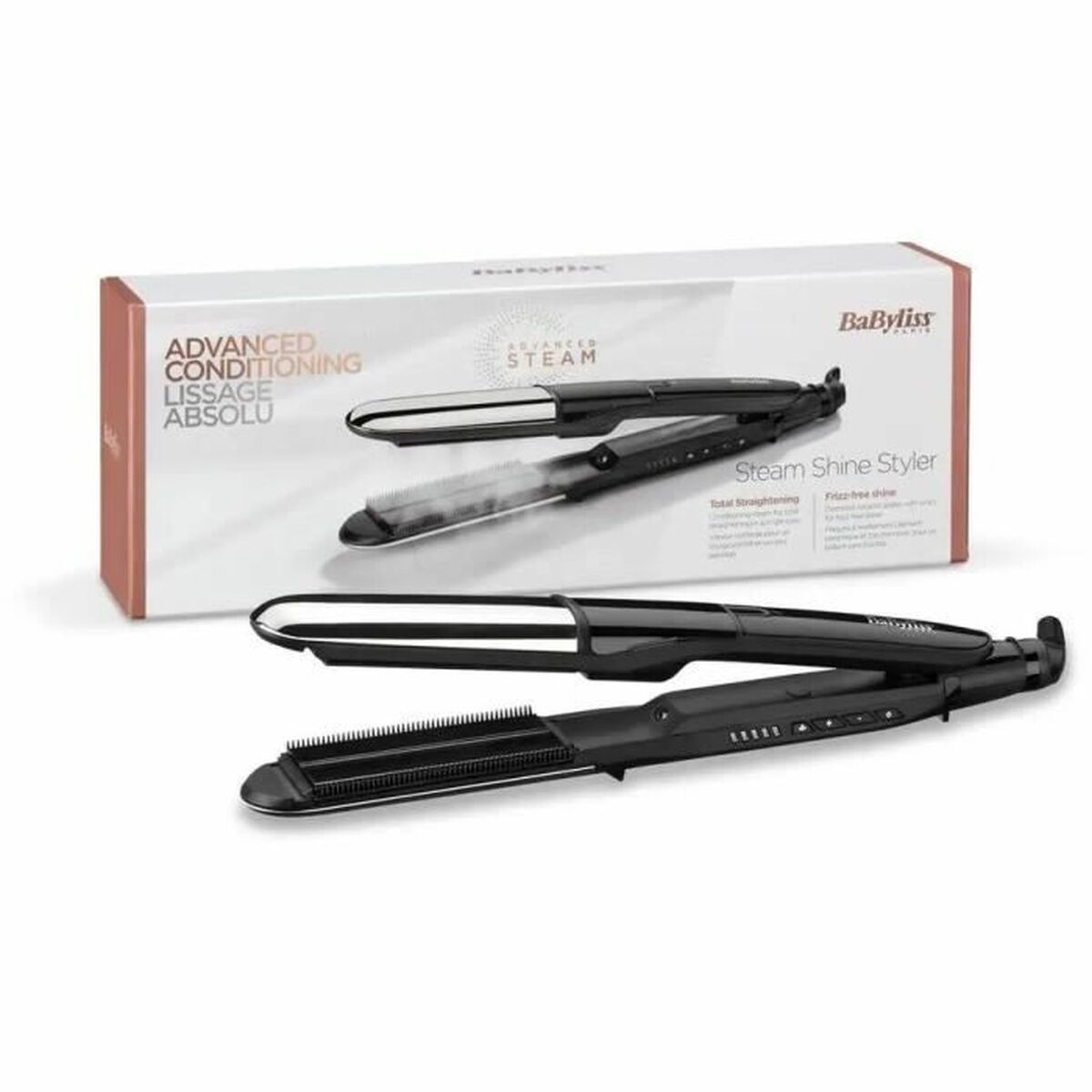 Stijltang Babyliss ST496E Zwart Zwart/Zilverkleurig