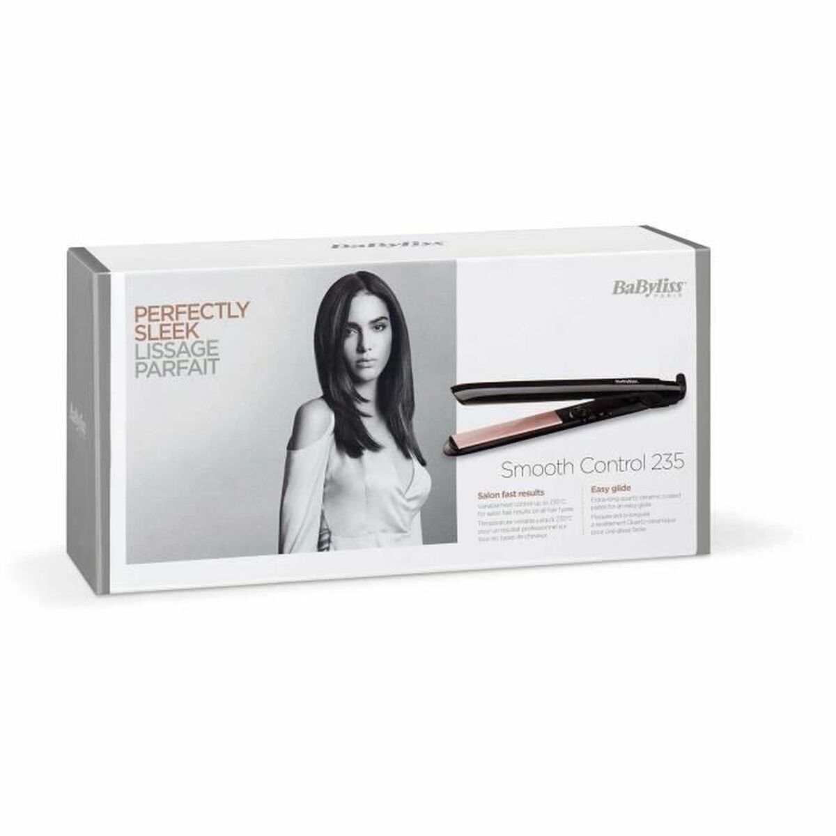 Stijltang Babyliss Smooth Control 235 Zwart - Schoonheid, Haarverzorging - Babyliss