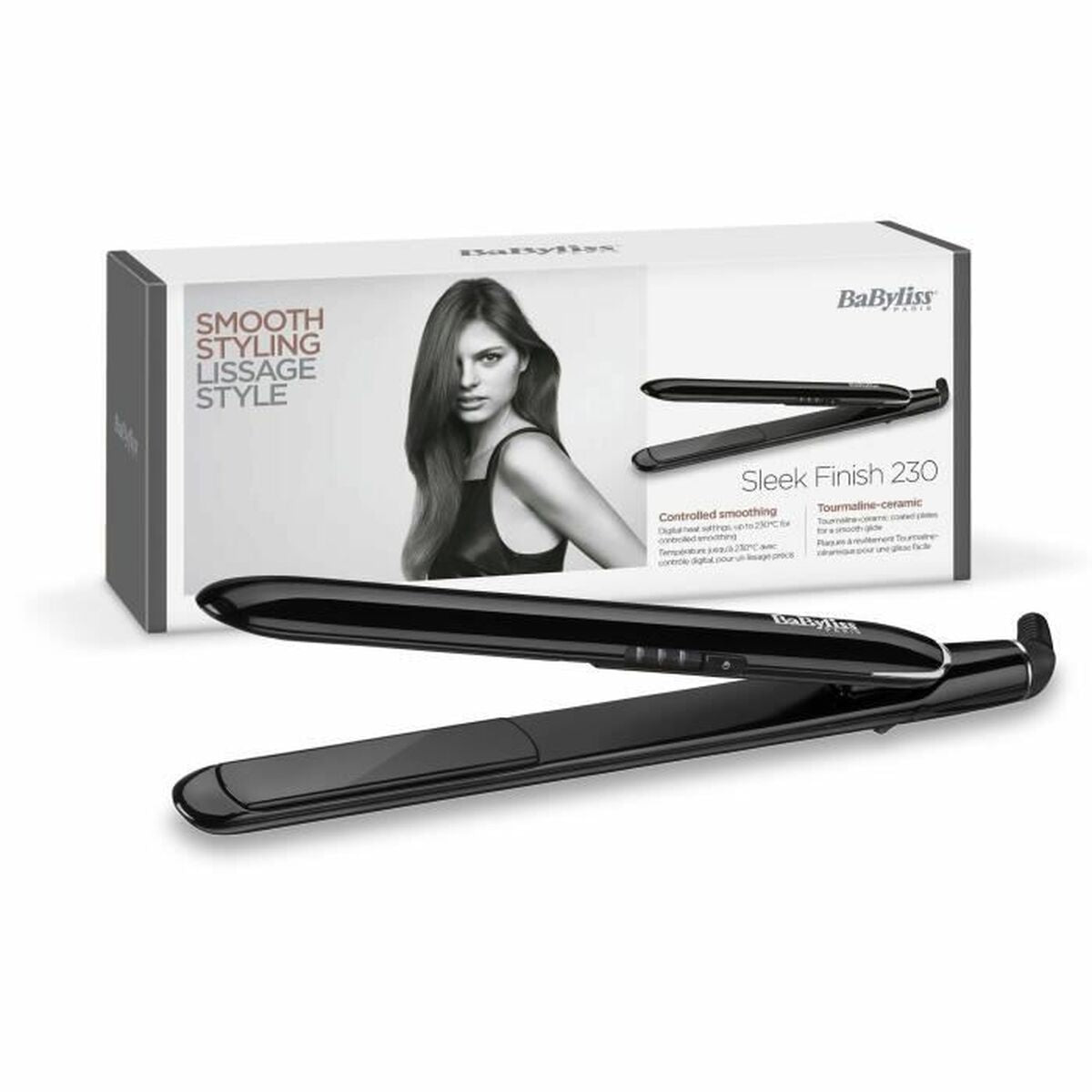 Stijltang Babyliss ST255E Zwart
