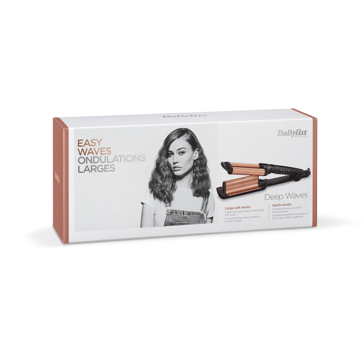 Stijltang Babyliss  W2447E Zwart/Oranje - Schoonheid, Haarverzorging - Babyliss