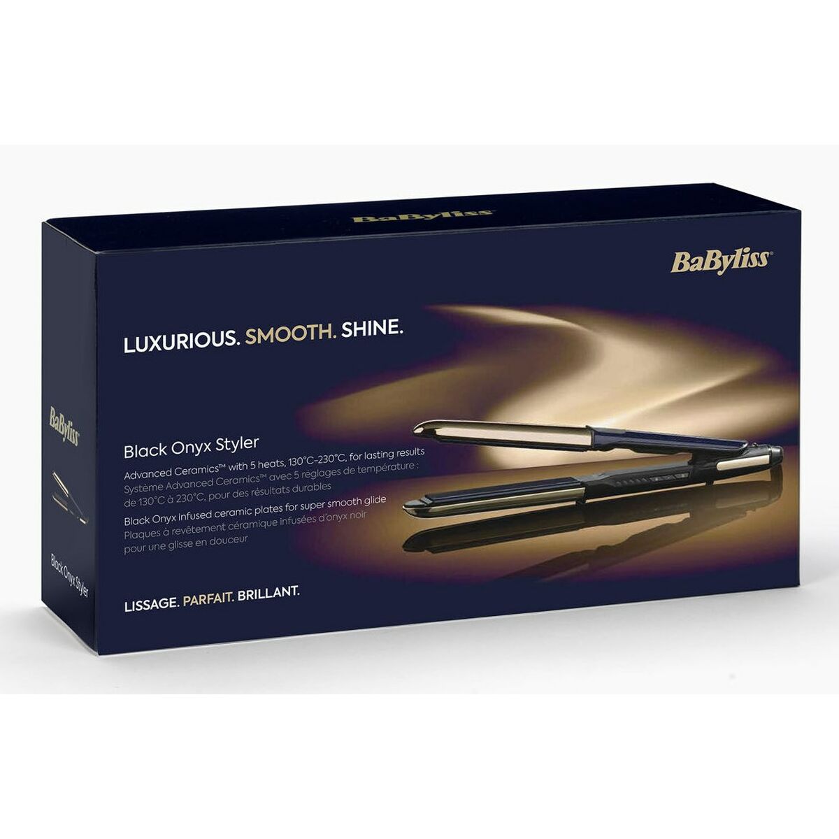 Stijltang Babyliss ST484E Zwart Goud 1 Onderdelen - Schoonheid, Haarverzorging - Babyliss
