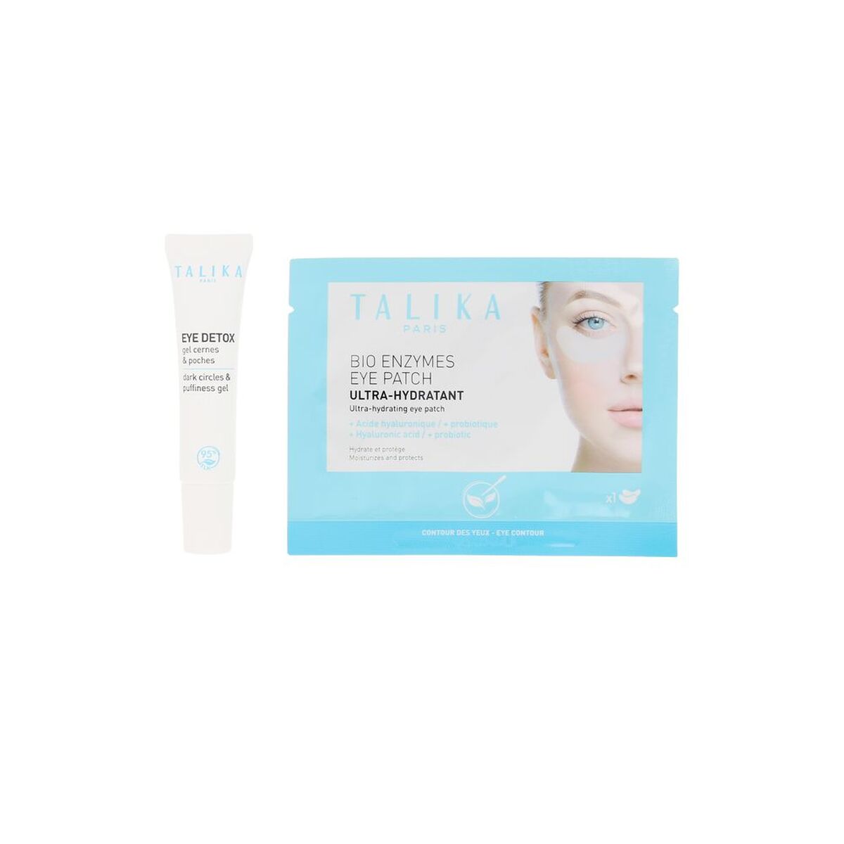 Make - up Set Talika EYE DETOX 2 Onderdelen - Schoonheid, Gebruiksvoorwerpen en accessoires - Talika