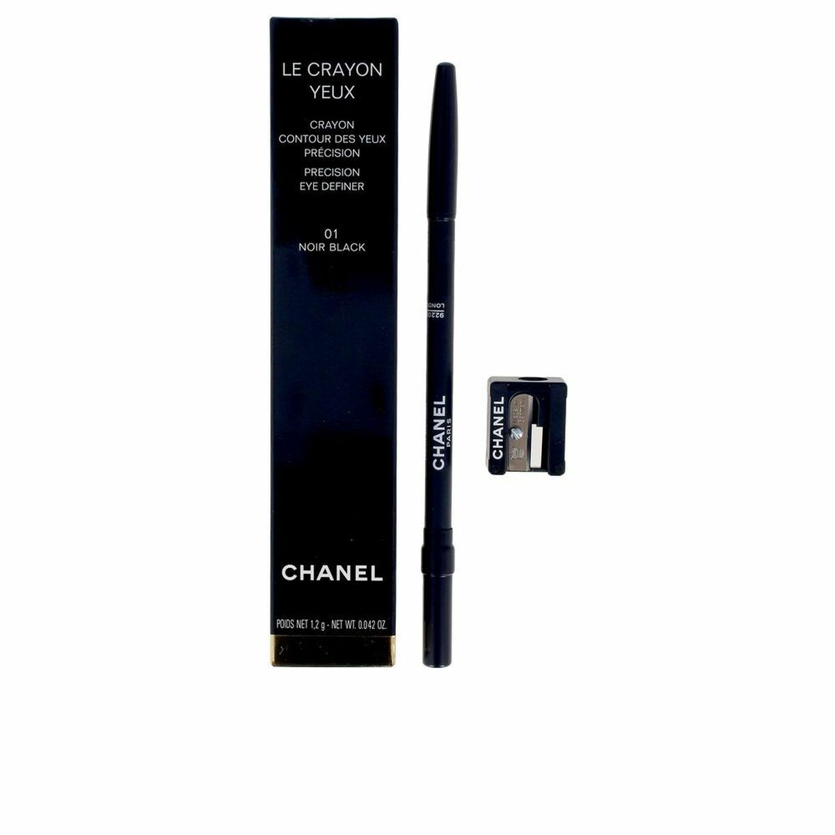 Oogpotlood Chanel Le Crayon Yeux Noir black - 01 (1 Stuks) - Schoonheid, Make - up - Chanel