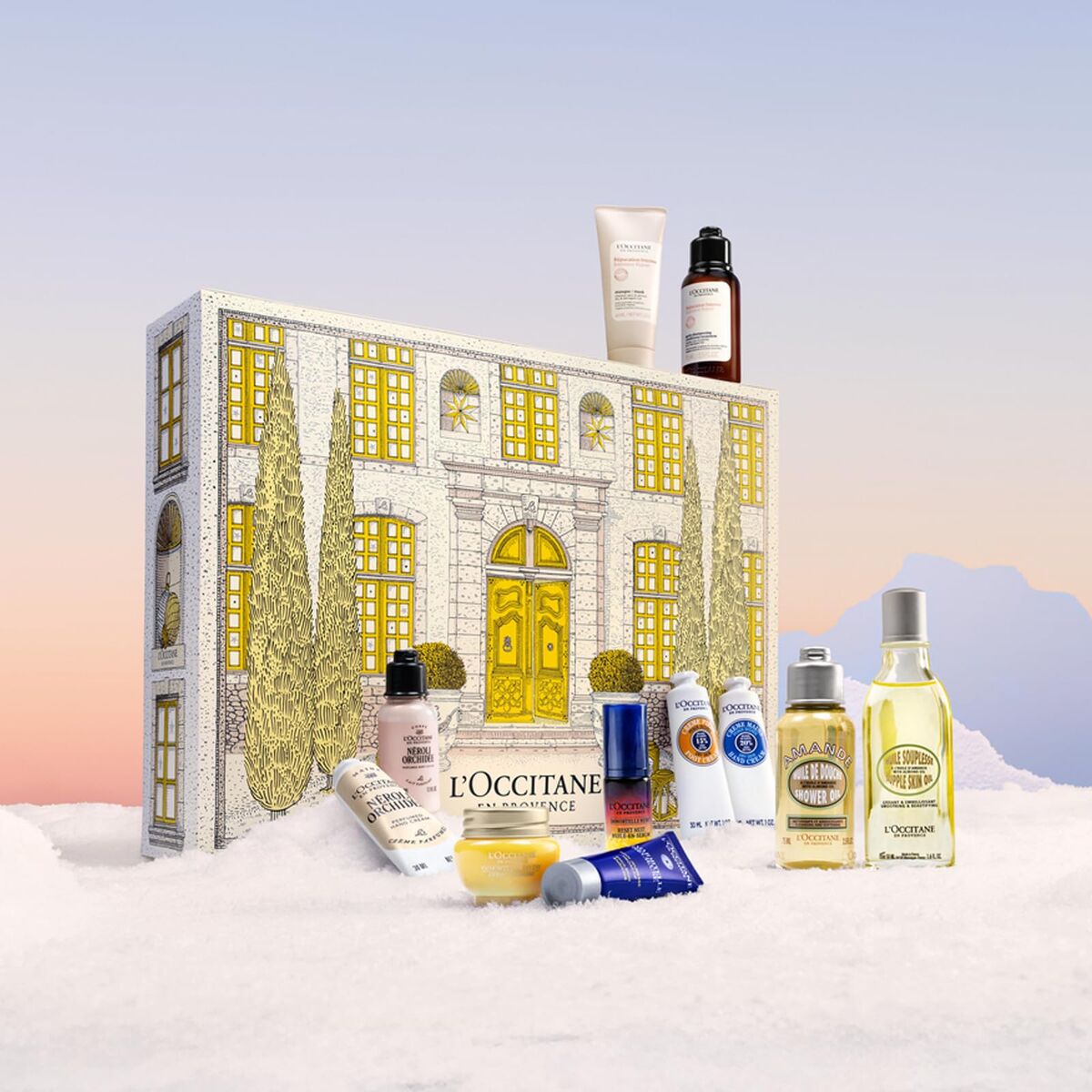 Cosmeticaset voor Dames L'Occitane En Provence CALENDRIER DE L'AVENT (24 Stuks)