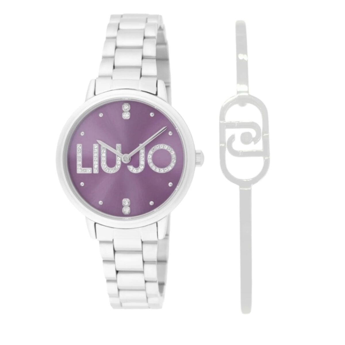 Horloge Dames LIU JO TLJ2516 Zilverkleurig
