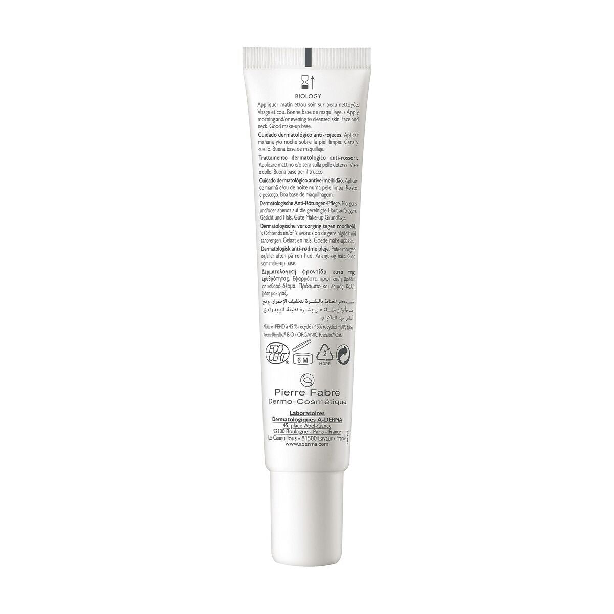 Anti - Roodheidscrème A - Derma Biology (40 ml) - Schoonheid, Huidverzorging - A - Derma